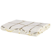 Load image into Gallery viewer, Intelligent Design Raina Duvet Cover Set, Twin/Twin XL, Ivory/Gold
