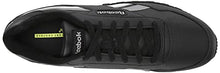 Load image into Gallery viewer, Reebok Unisex Rewind Run Sneaker, Black/Pure Grey/White, 10.5 US Men

