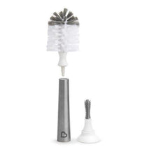 Load image into Gallery viewer, Munchkin Shine Stainless Steel Bottle Brush and Refill Brush Head
