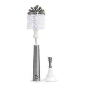 Munchkin Shine Stainless Steel Bottle Brush and Refill Brush Head