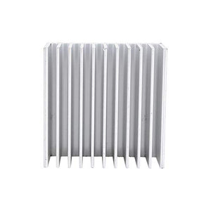 Easycargo 4pcs 40mm Heatsink 40mmx40mmx20mm, Aluminum Heatsink Kit, Cooling Heat Sink for 3D Printer Stepper Motor NEMA 17, TEC1-12706 Peltier Thermoelectric Cooler Module LED 40x40x20mm (Silvertone)