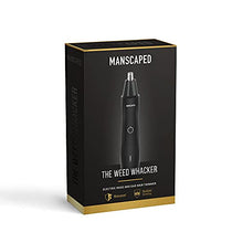 Load image into Gallery viewer, MANSCAPED™ The Weed Whacker™ Nose and Ear Hair Trimmer – 9,000 RPM Precision Tool with Rechargeable Battery, Wet/Dry, Easy to Clean, Hypoallergenic Stainless Steel Replaceable Blade
