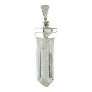 Starborn Danburite Crystal Sterling Silver Pendant