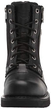 Load image into Gallery viewer, HARLEY-DAVIDSON FOOTWEAR Men's Landry 6" Lace Motorcycle Boot, Black, 8.5
