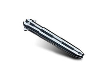 Load image into Gallery viewer, Folding Knife Tactical Pocket Knife Survival- Fast Open Folding Knife Pocket - Folding Pocket Knife Assisted Opening - 7CR13Mov Steel 58HRC - for Men Work Outdoor Adventure Hunting Hiking Knife, Black
