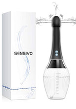 Load image into Gallery viewer, Automatic Electric Enema Bulb with 7 V-Modes &amp; 3 Speeds, 15.3oz SENSIVO Anti Back-Flow Anal Douche, Medical Silicone Enema Kit for Men Women Comfortable Colon Vagina Cleansing, BPA &amp; Phthalates Free
