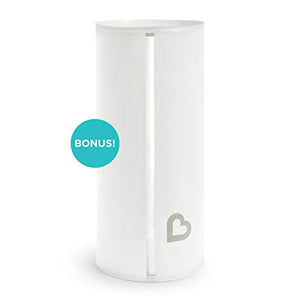 Munchkin Step Diaper Pail Powered by Arm & Hammer, Includes (1) Bonus Toss Disposable Diaper Pail
