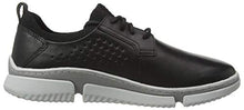 Load image into Gallery viewer, Hush Puppies mens Bennet Plain Toe Oxford Sneaker, Black Leather, 12 Wide US
