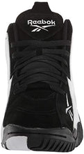 Load image into Gallery viewer, Reebok Men's Kamikaze II Sneaker, Black/White/Black, 3.5
