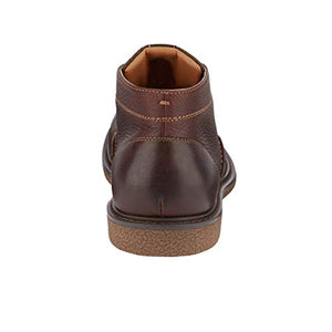 Dockers Mens Greyson Leather Casual Chukka Boot, Red Brown, 8.5 M