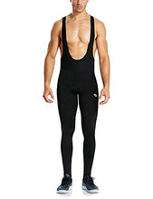 Load image into Gallery viewer, BALEAF Men's Thermal Cycling Bib Tights 3D Padded Pants Long Bike Winter Gear Cold Weather Fleece Lined Leggings Black Size L
