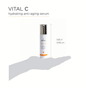 IMAGE Skincare VITAL C Hydrating Anti-aging Serum with Hyaluronic Acid - Potent Vitamin C and Antioxidant Serum that Brightens and Helps Minimize the appearance of Wrinkles
