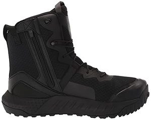 Under Armour Men's Micro G Valsetz Zip Military and Tactical Boot, Black (001)/Black, 10 M US