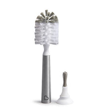 Load image into Gallery viewer, Munchkin Shine Stainless Steel Bottle Brush and Refill Brush Head
