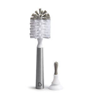 Munchkin Shine Stainless Steel Bottle Brush and Refill Brush Head