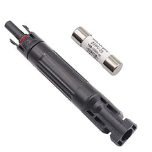Load image into Gallery viewer, Sunxeke PV Solar Fuse Holder Connector 30A Inline Waterproof with 30A fuse,for Solar Panel, Control Solar etc.N-001+ZTPV-25-30A
