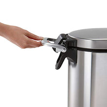 Load image into Gallery viewer, simplehuman 30 Liter, 32 lb / 14.5 kg Large Pet Food Storage Container, Brushed Stainless Steel for Dog Food, Cat Food, and Bird Feed
