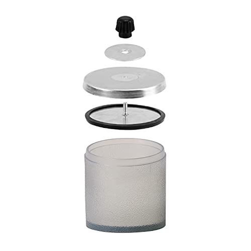 Leegol Electric Spare Parts-Transparent 3lb Barrel for Rock Tumbler (Hobby Barrel)