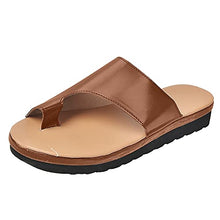 Load image into Gallery viewer, Women Bunion Correction Sandal Orthopedic Big Toe Correction Sandals Summer Beach Slippers Foot Correction for Joint Pain Relief - Orthopedic Sandals Toe Separation Shoes Flat Slipper*
