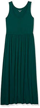 Load image into Gallery viewer, Amazon Essentials Women's Tank Waisted Maxi Dress (Available in Plus Size), Jade Green, Medium
