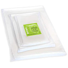 Load image into Gallery viewer, 150 Vacuum Sealer Storage Bags for Food Saver, Seal a Meal Vac Sealers, 50 Each Bag Size: Pint 6x10, Quart 8x12, Gallon 11x16 BPA Free, Sous Vide Vaccume Safe Commercial Grade Universal Bag Avid Armor
