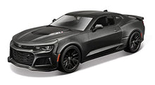 Load image into Gallery viewer, Maisto 1:24 Scale Assembly Line 2017 Chevrolet Camaro ZL1 Die-Cast Vehicle , Black
