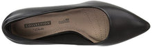 Load image into Gallery viewer, Clarks womens Linvale Jerica Pump, Black Leather, 8 US
