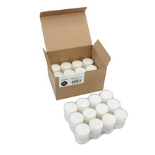 Load image into Gallery viewer, Stonebriar Bulk 48 Pack Unscented Smokeless Long Clear Cup Tea Light Candles with 8 Hour Extended Burn Time, 48 Count
