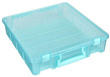 Load image into Gallery viewer, ArtBin 6955RK Super Satchel 1-Compartment Box, Art &amp; Craft Organizer, 1-Pack, Translucent Blush
