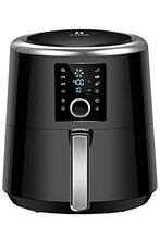 Load image into Gallery viewer, OMORC Habor Air Fryer, 6 Quart Pot &amp; 5.8QT Basket, 1800W Fast Large Hot Air Fryers &amp; Oilless Cooker w/Presets, LED Touchscreen(for Wet Finger)/Roast/Bake/Keep Warm, Suitable for Dishwasher, Nonstick
