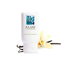 Load image into Gallery viewer, Aloe Cadabra Flavored Personal Lubricant &amp; Moisturizer for Her, Him &amp; Couples, Best Natural Lube Oral Gel Vanilla, 2.5 oz (Pack of 2)
