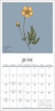 Load image into Gallery viewer, Floriography 2022 Wall Calendar: Secret Meaning of Flowers

