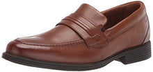 Load image into Gallery viewer, Clarks Men's Whiddon Loafer, Dark Tan Leather, 10.5
