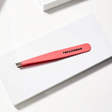Load image into Gallery viewer, Tweezerman Fashion Color Slant Tweezer, Geranium, 1 Count
