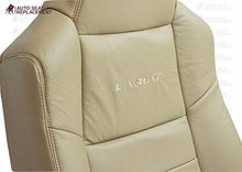 Load image into Gallery viewer, Auto Seat Replacement 2003 2004 2005 2006 2007 Ford F250 F350 Lariat Crew Cab Leather Seat Cover Replacement, F250 Leather Seat Cover, (Driver and Passenger (2 Bottom &amp; 2 Top), Medium Parchment (Tan))
