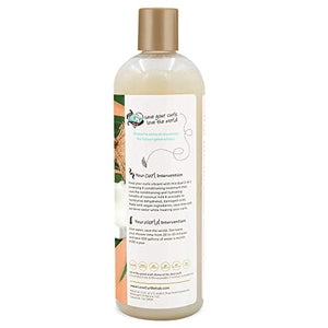 Curl Rehab Dry Hair/Damage Repair Treatment 2 in 1 Shampoo Conditioner (3 Pack), Enriched with Coconut Milk & Avocado, 16 Oz