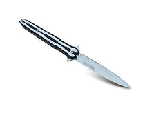 Load image into Gallery viewer, Folding Knife Tactical Pocket Knife Survival- Fast Open Folding Knife Pocket - Folding Pocket Knife Assisted Opening - 7CR13Mov Steel 58HRC - for Men Work Outdoor Adventure Hunting Hiking Knife, Black
