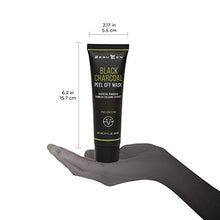 Load image into Gallery viewer, BeauKON Black Charcoal Peel Off Face Mask with Bamboo Extract, Purifying Blackhead Remover, Activated Charcoal Powder, Pore Cleansing Mask (2.7 oz)
