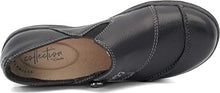 Load image into Gallery viewer, Clarks Women's Cheyn Misha Loafer Flat, Black Leather, 8.5 M US
