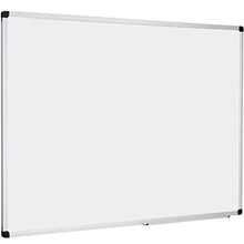 Load image into Gallery viewer, XBoard Magnetic Whiteboard 48 x 36, White Board 4 x 3, Dry Erase Board with Detachable Marker Tray
