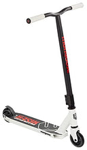 Load image into Gallery viewer, Mongoose Rise 100 Youth and Adult Freestyle Kick Scooter, High Impact 110mm Wheels, Bike-Style Grips, Lightweight Alloy Deck, White/Red
