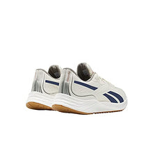 Load image into Gallery viewer, Reebok Women's Floatride Energy Grow Running Shoe - Color: Classic White/Brave Blue/Boulder Grey - Size: 6.5 - Width: Regular
