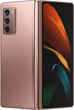 Load image into Gallery viewer, SAMSUNG Electronics Galaxy Z Fold 2 5G | Factory Unlocked Android Cell Phone | 256GB Storage | US Version Smartphone Tablet | 2-in-1 Refined Design, Flex Mode | Mystic Bronze (Renewed)
