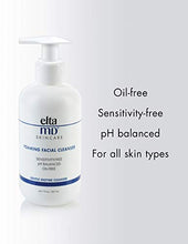 Load image into Gallery viewer, EltaMD Foaming Facial Cleanser, Gentle for Sensitive and Acne Prone Skin , Oil-free, Sensitivity-free, Dermatologist-Recommended Enzyme &amp; Amino Acid Face Wash &amp; Makeup Remover, 7 Fl Oz (Pack of 1)

