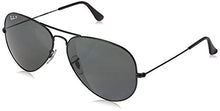 Load image into Gallery viewer, Ray-Ban unisex adult Rb3025 Classic Sunglasses, Black/Green, 58 mm US
