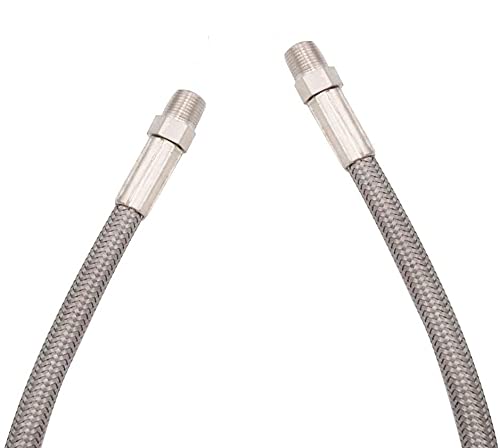 Load image into Gallery viewer, Paintball PCP Filling Hose Whip Extension Stainless Steel Air Fill Station & Charging System 60 inches with Quick Disconnect
