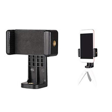 Load image into Gallery viewer, FURUN Phone Tripod Mount Cell Phone Holder Clip Clamp Adapter Rotatable Vertical Horizontal Adjustable Bracket Universal for All 4.7-6" Phone,iPhone, Samsung, Selfie Stick,Monopod,Camera Stand
