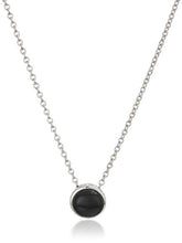 Load image into Gallery viewer, Effy Womens 925 Sterling Silver Onyx Necklace, Black, 18
