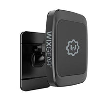 Load image into Gallery viewer, Magnetic Phone Car Mount, WixGear Universal Stick On Dashboard Magnetic Car Mount Holder, for Cell Phones and Mini Tablets with Fast Swift-snap Technology, (Newer Model)
