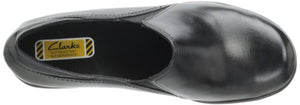 Clarks Women's Grasp Chime Slip-On Loafer, Black, 9.5 M US